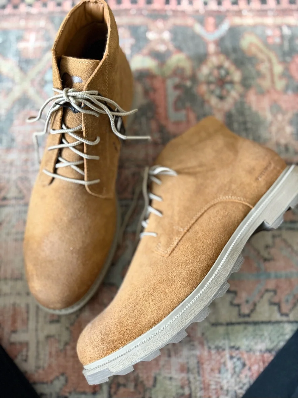 Sorel Madson II Waterproof Chukka Boots Men’s Size 12 NWT Suede Tobacco Casual